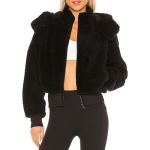 Alo Yoga Foxy Sherpa Jacket Black S